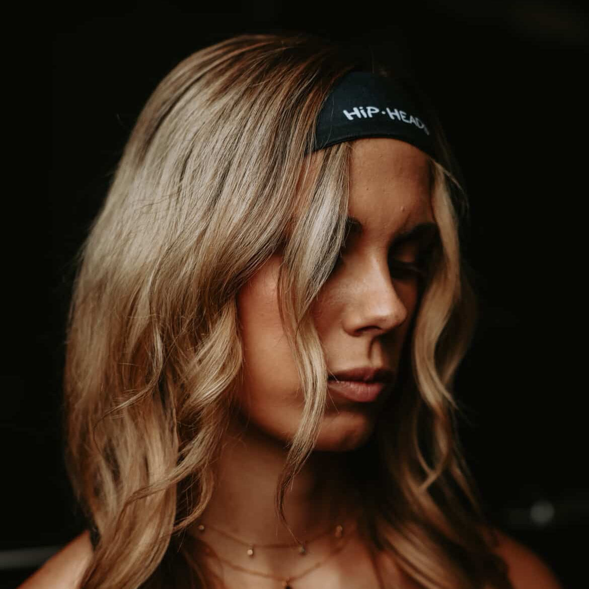 Black Performance Athletic Headband | Sweat Wicking