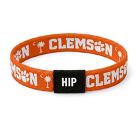 Clemson Tigers NCAA Palmetto Orange Bracelet Hair Tie