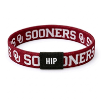 Oklahoma Sooners NCAA Crimson Red Bracelet Hair Tie