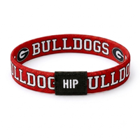 Georgia Bulldogs NCAA Red Bracelet Hair Tie