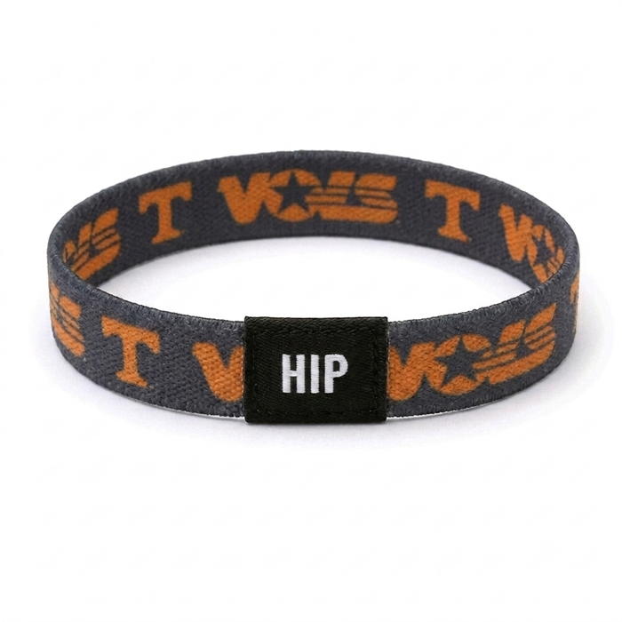 Tennessee Volunteers NCAA Grey Bracelet Hair Tie