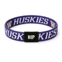 Washington Huskies NCAA Huskies Purple Bracelet Hair Tie