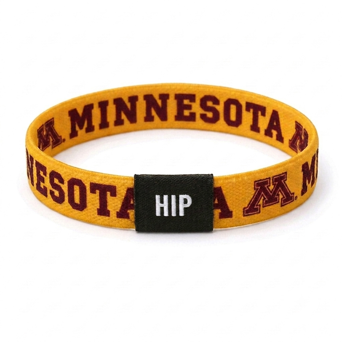 Minnesota Golden Gophers NCAA Yellow Bracelet Hair Tie