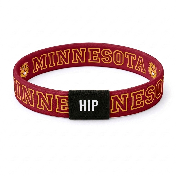 Minnesota Golden Gophers NCAA Maroon Bracelet Hair Tie