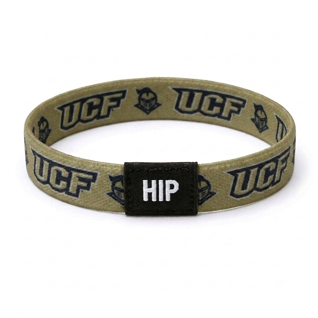 UCF Knights NCAA Gold Bracelet Hair Tie