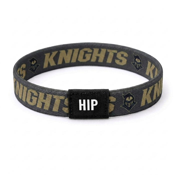 UCF Knights NCAA Grey Bracelet Hair Tie