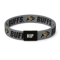 Colorado Buffaloes Buffs NCAA Grey Bracelet Hair Tie