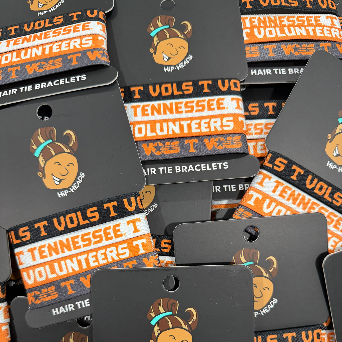 Tennessee Volunteers NCAA Set 4-Pack Bracelet Hair Ties
