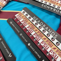 Florida State Seminoles NCAA Garnet Non-Slip Thin Headband
