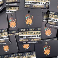 UCF Knights NCAA Set 4-Pack Bracelet Hair Ties