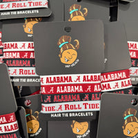 Alabama Crimson Tide NCAA Set 4-Pack Bracelet Hair Ties