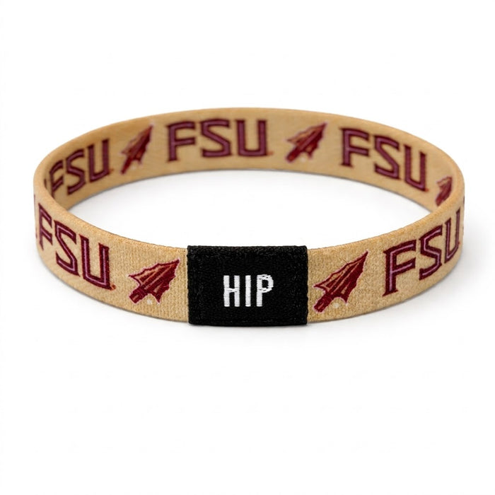 Florida State Seminoles NCAA FSU Gold Bracelet Hair Tie