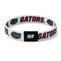Florida Gators NCAA Gator White Bracelet Hair Tie