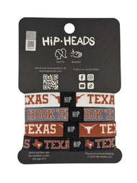 Texas Longhorns NCAA Set 4-Pack Bracelet Hair Ties