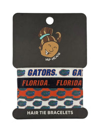 Florida Gators NCAA Set 4-Pack Bracelet Hair Ties