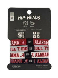 Alabama Crimson Tide NCAA Set 4-Pack Bracelet Hair Ties