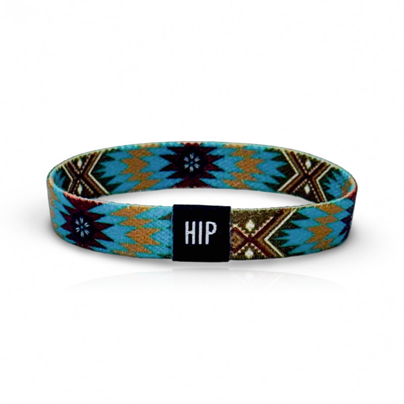 Tribal Vibes Teal & Brown