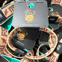 Florida State Seminoles NCAA FSU Gold Bracelet Hair Tie