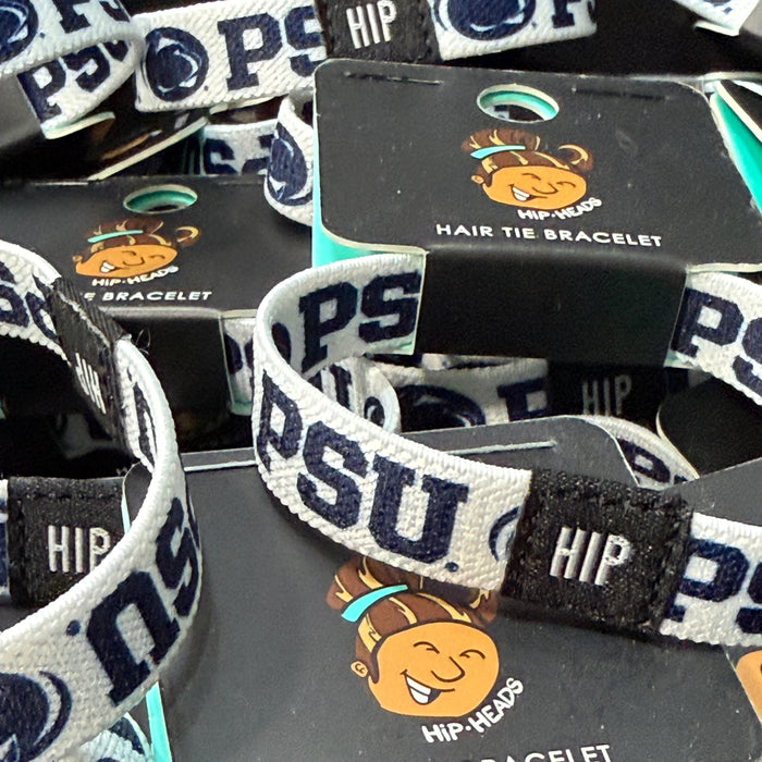 Penn State Nittany Lions NCAA PSU White Bracelet Hair Tie
