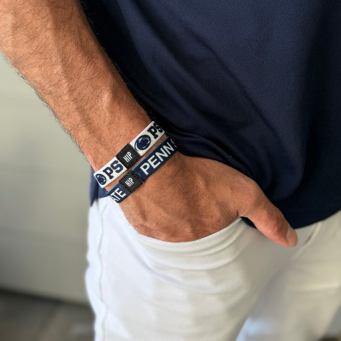 Penn State Nittany Lions Hair Tie Bracelet Set — view 2