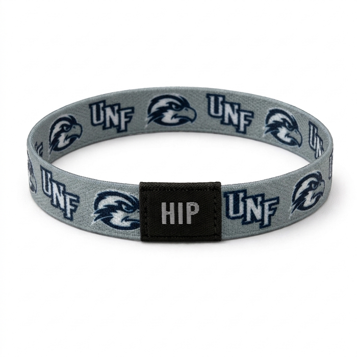UNF Ospreys Grey Bracelet | Hair Tie | Official NCAA Gameday Jewelry