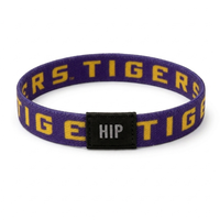 LSU Tigers NCAA TIGERS Purple Bracelet Hair Tie