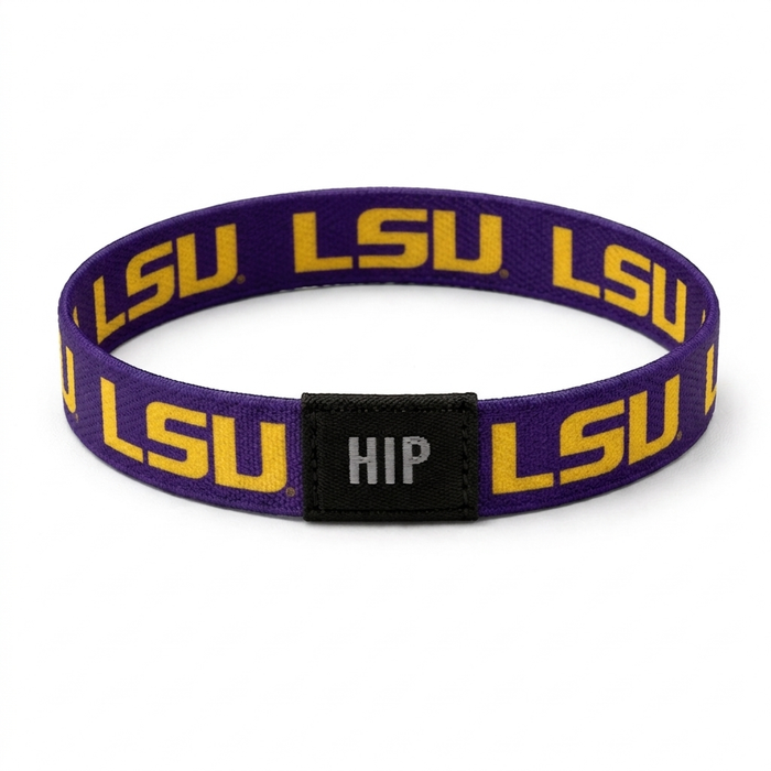 LSU Tigers Purple Bracelet | Hair Tie | Official NCAA Gameday Jewelry