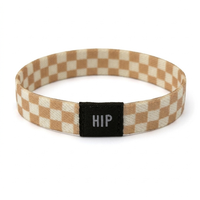 Stone Checker Pattern Bracelet | Hair Tie | No-Crease | Check Me Out