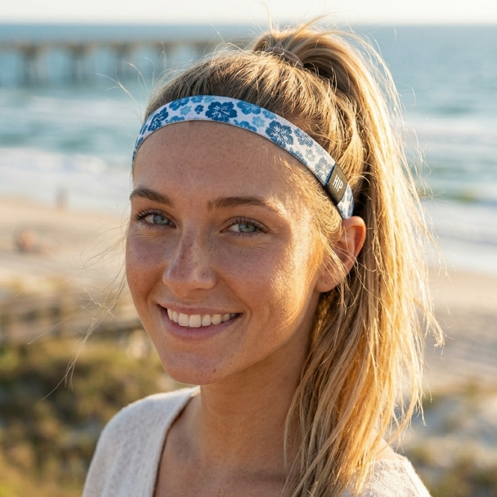 fluorescents solid thin headband — view 4