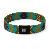 Turquoise Southwestern Tribal Bracelet Hair Tie