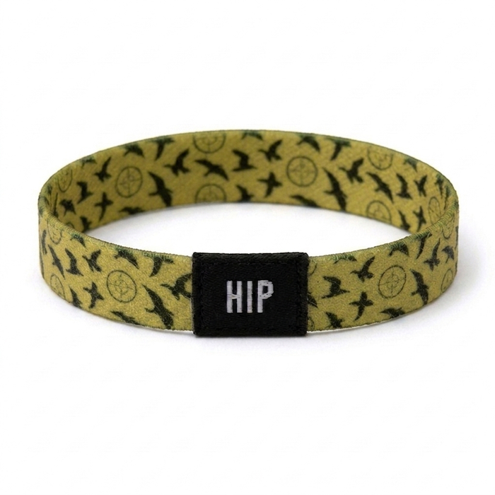 Tan Waterfowl Bird Bracelet | Hair Tie | No-Crease | Woodland Whispers