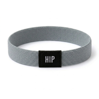 Grey Solid Neutral Bracelet Hair Tie
