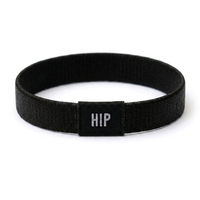 Black Solid Neutral Bracelet Hair Tie