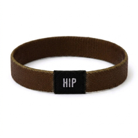 Brown Earth Tone Solid Neutral Bracelet Hair Tie