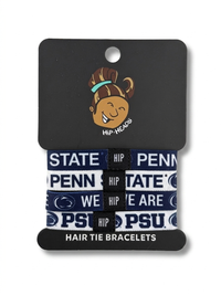 Penn State Nittany Lions NCAA Set 4-Pack Bracelet Hair Ties