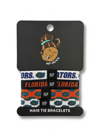 Florida Gators Hair Tie Bracelet Set