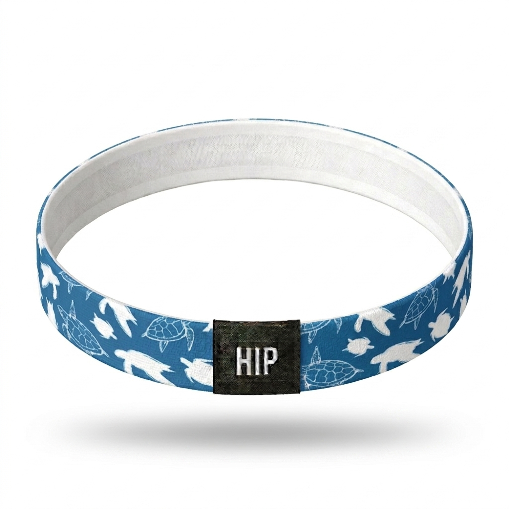 Blue Sea Turtles Thin Non-Slip Headband | Salty Life