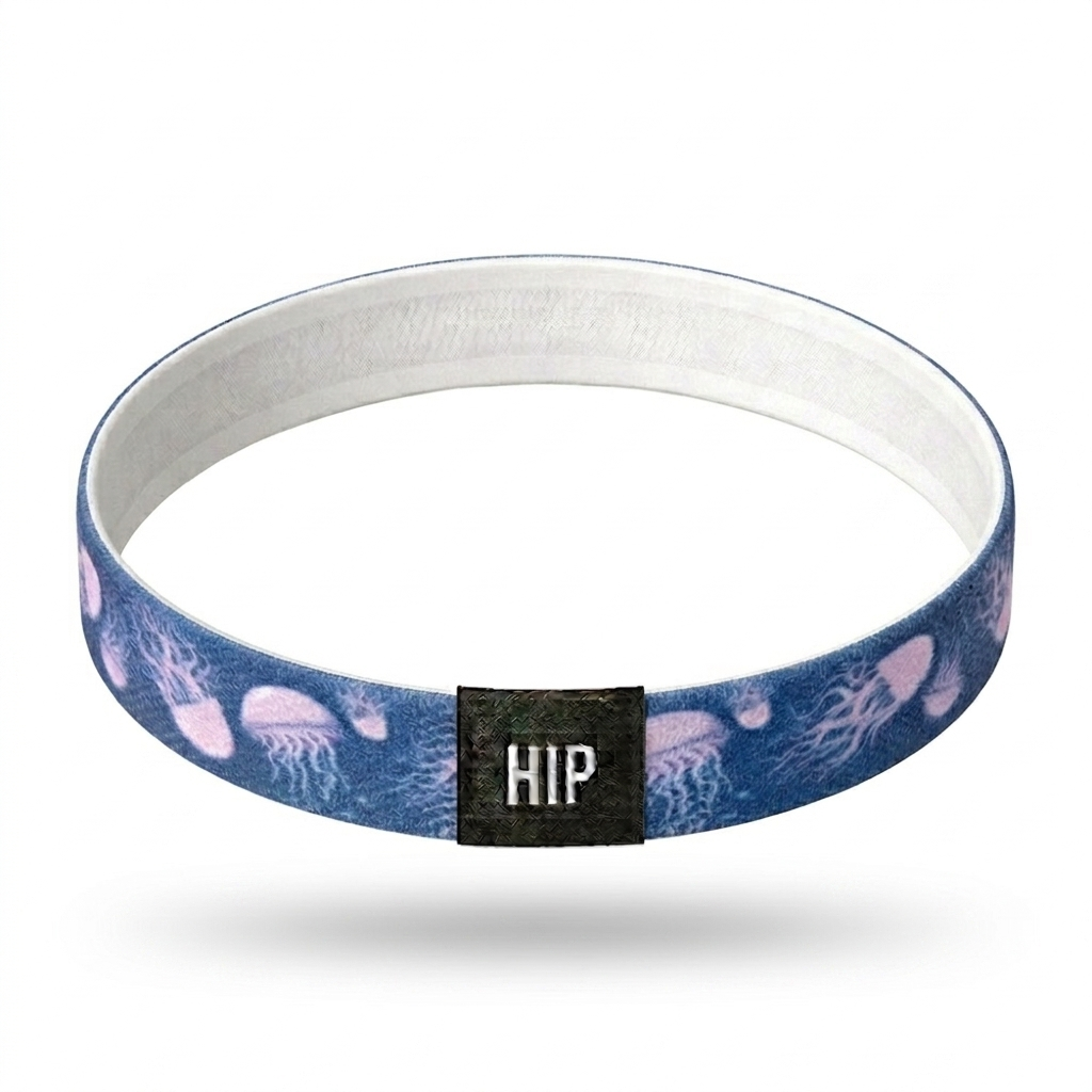 Purple Jellyfish Thin Non-Slip Headband | Salty Life