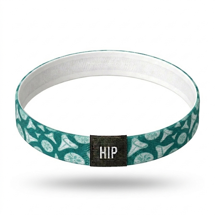 Green Shark Teeth Thin Non-Slip Headband | Salty Life