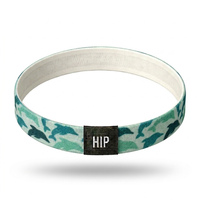 Green Dolphins Coastal Marine Life Non-Slip Thin Headbands