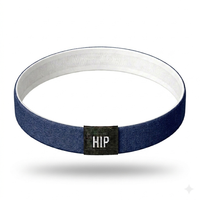 Navy Solid Neutral Non-Slip Thin Headband