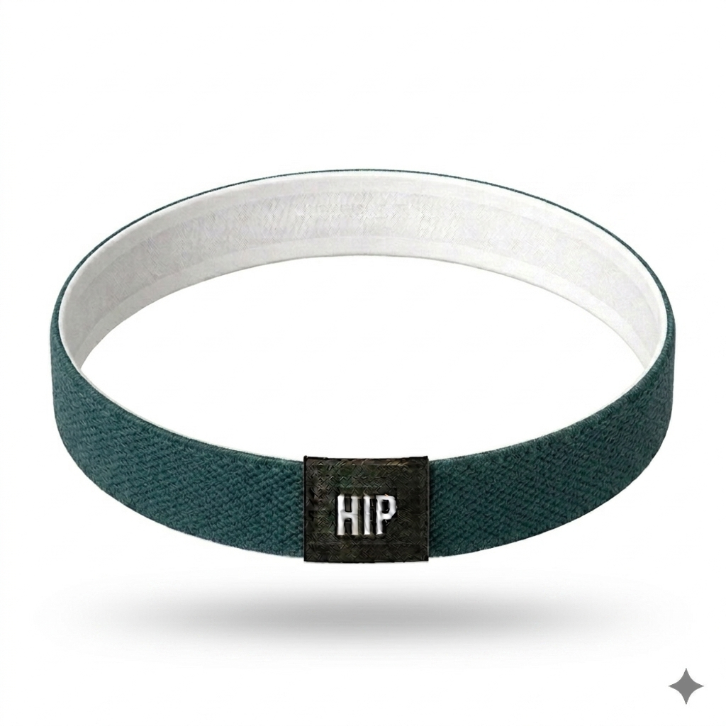 Charcoal Grey Solid Neutral Non-Slip Thin Headband