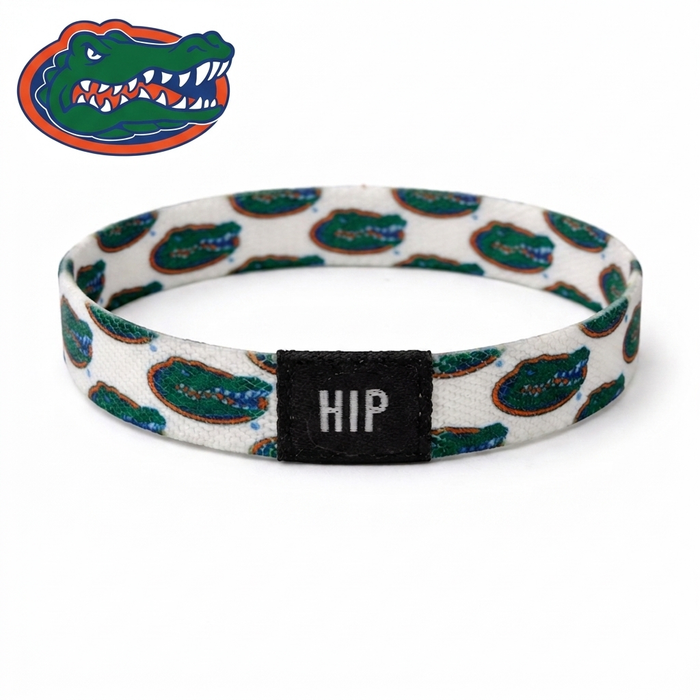 Florida Gators White Bracelet | Hair Tie | Official NCAA Gameday Jewelry
