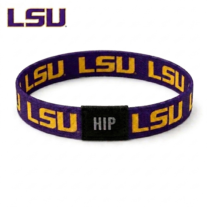 LSU Tigers Purple Bracelet | Hair Tie | Official NCAA Gameday Jewelry