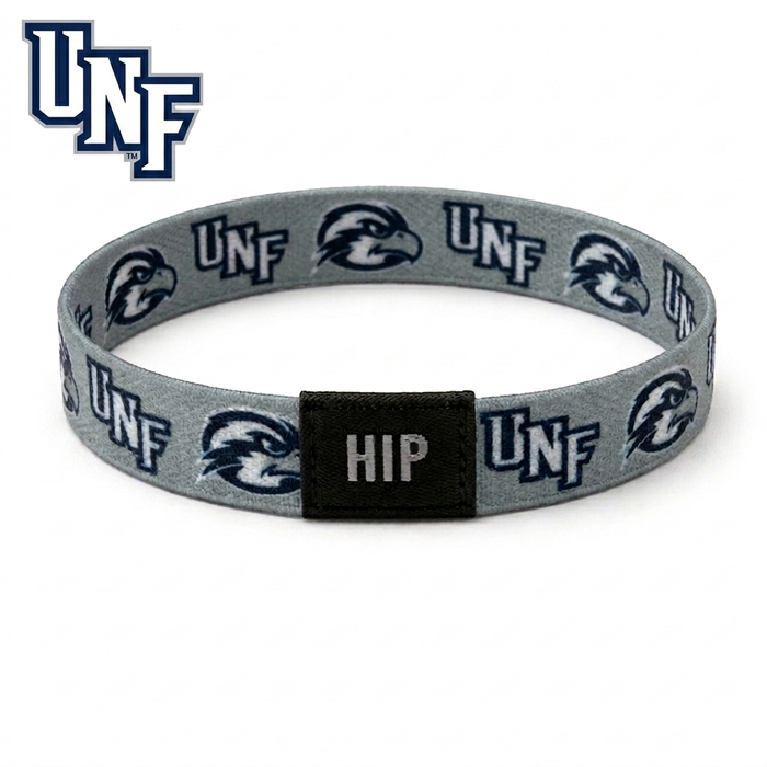 UNF Ospreys Grey Bracelet | Hair Tie | Official NCAA Gameday Jewelry