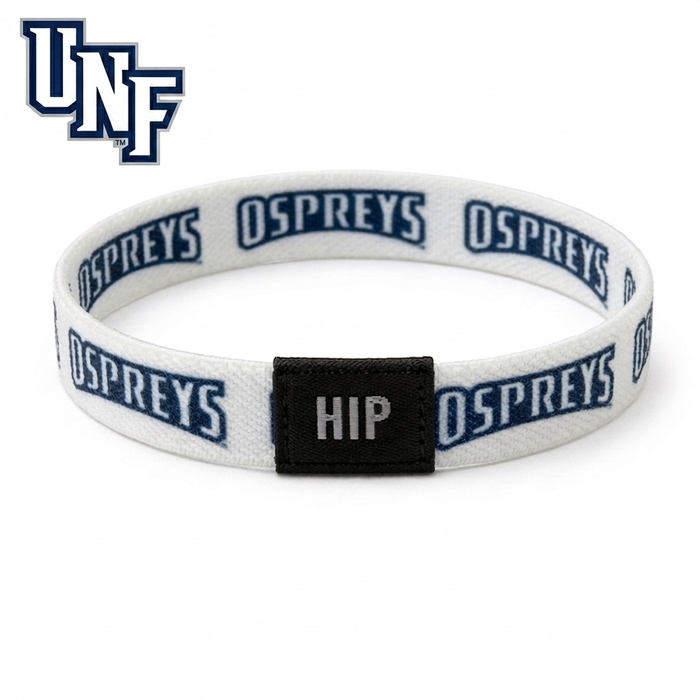 UNF Ospreys White Bracelet | Hair Tie | Official NCAA Gameday Jewelry