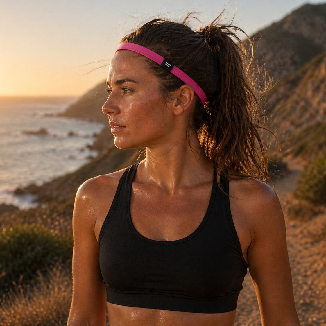 Coastal Marine 4-Pack Thin Non-Slip Headbands | Deep Ocean