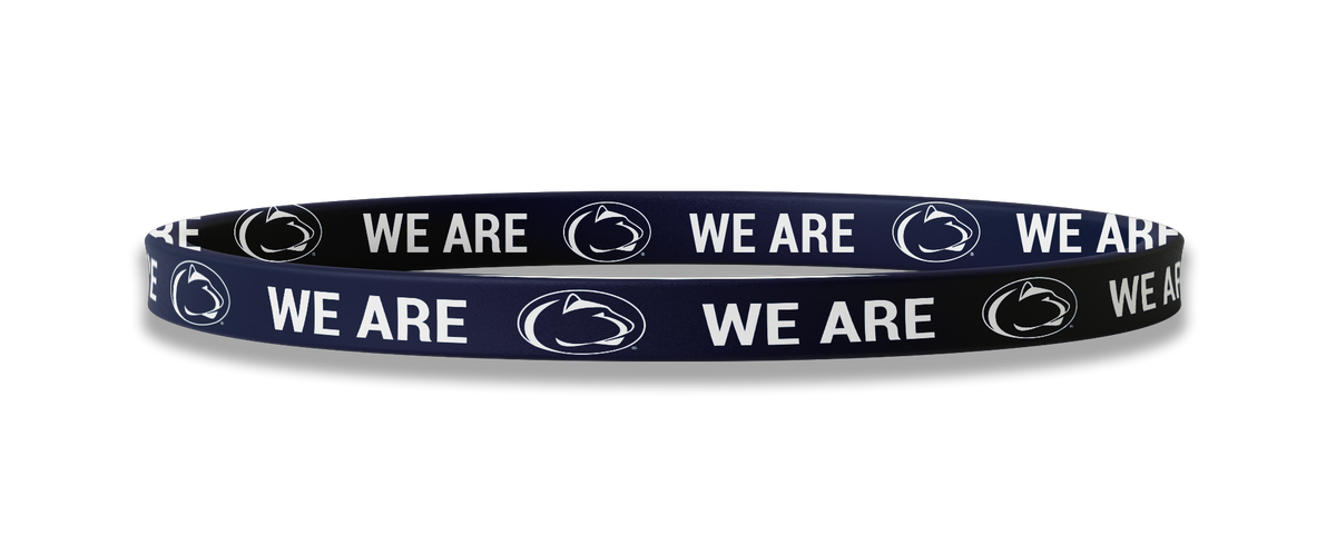 Penn State Nittany Lions WE ARE Navy Non-Slip Thin Headband